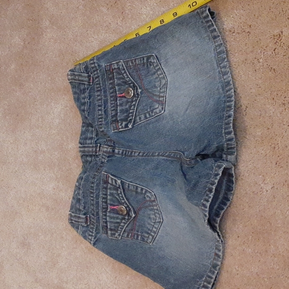 2/$12 or 5/$25 Denim shorts, size 12 SLIM - Picture 2 of 5